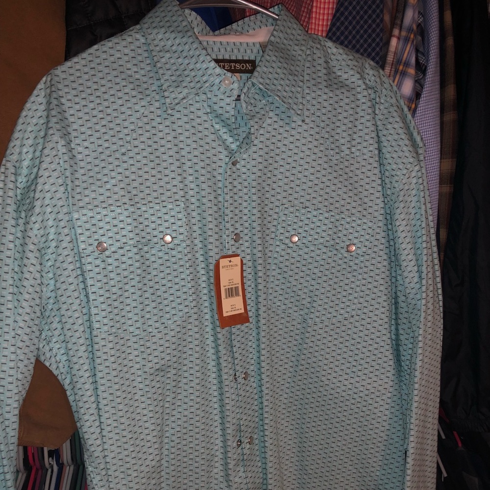 Stetson button up